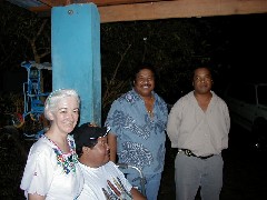 Ruth Dorrough; Phil Litulumar; Gus Litulumar; Agrigan Micronesia Saipan Trips